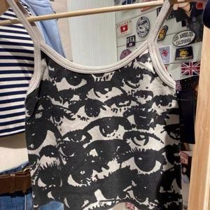 Brandy Melville eye tank ✨ISO✨